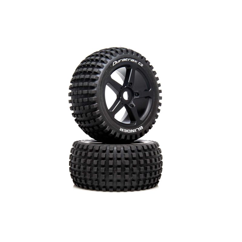 Duratrax 1/8 BLINDER Truggy Tire C2 Mounted 0 Off